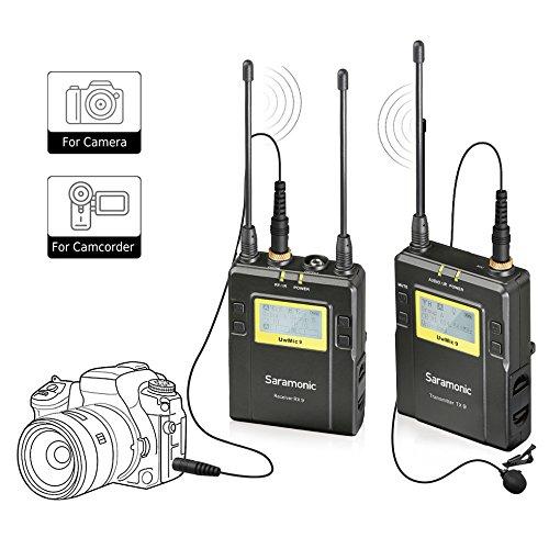 SARAMONIC UwMic9 (RX9+TX9) Wireless Yaka Mikrofonu